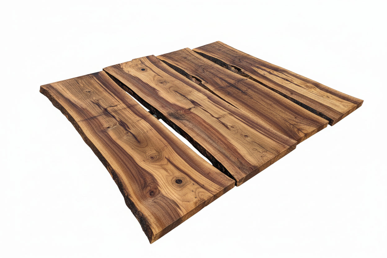 Walnut wood slabs image 2