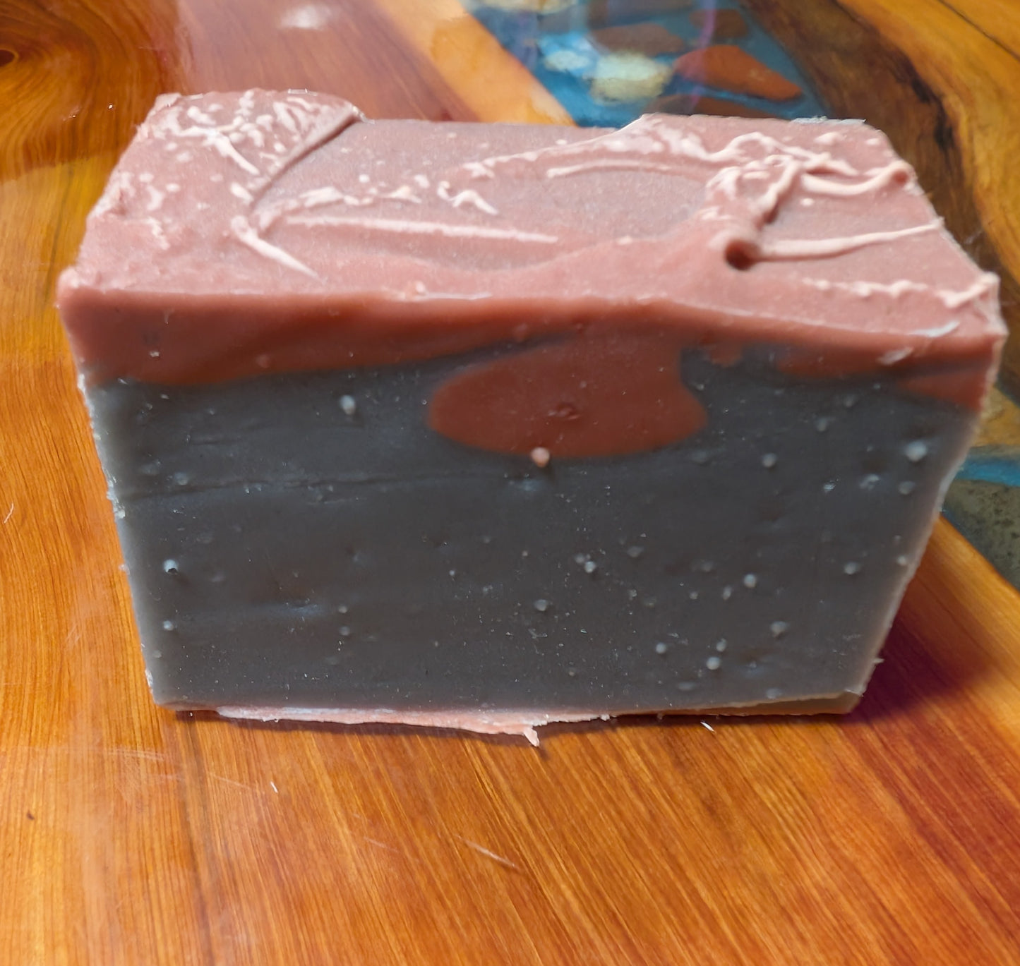 Charcoal and Rose Soap