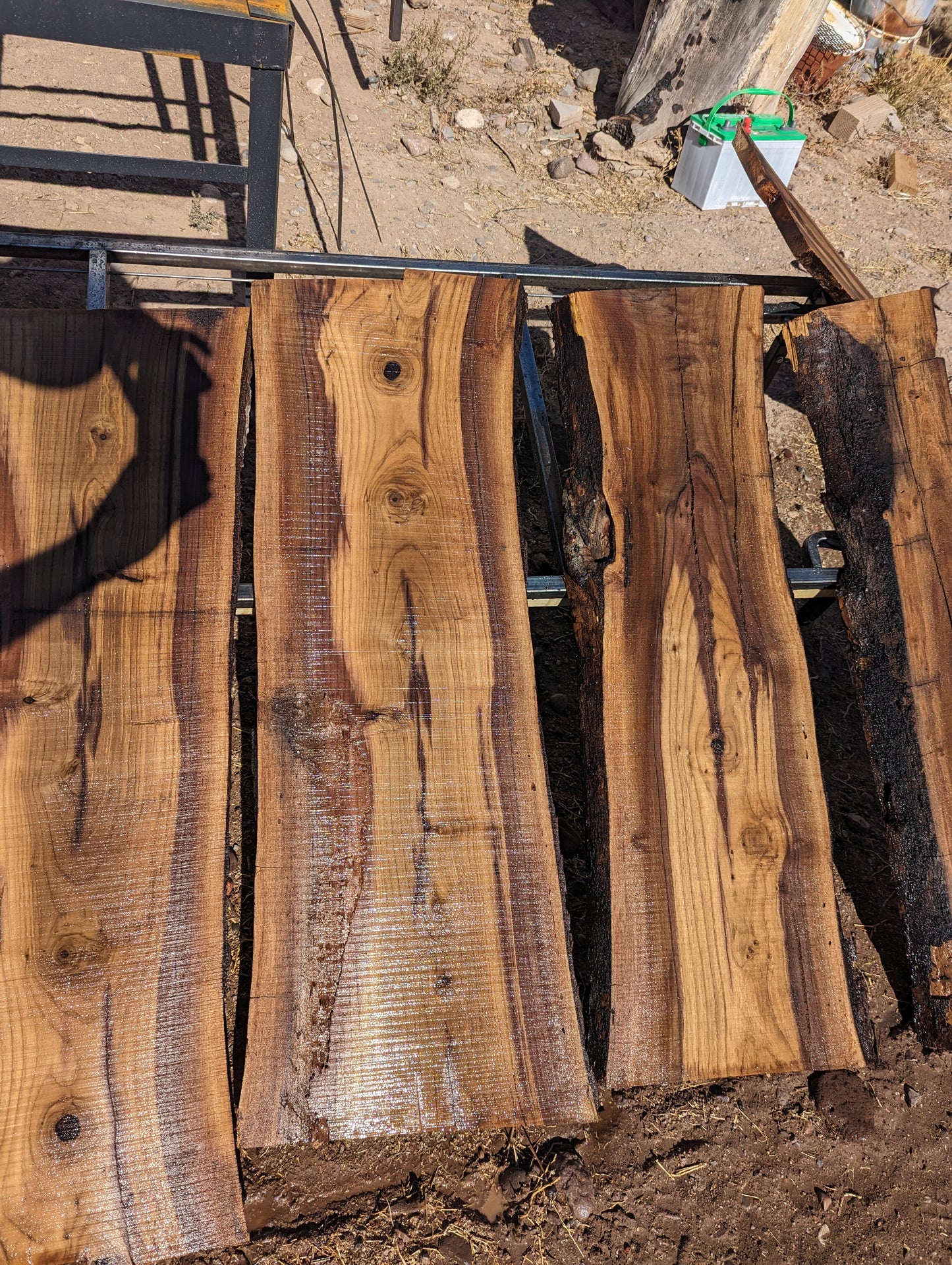 Walnut wood slabs image 2