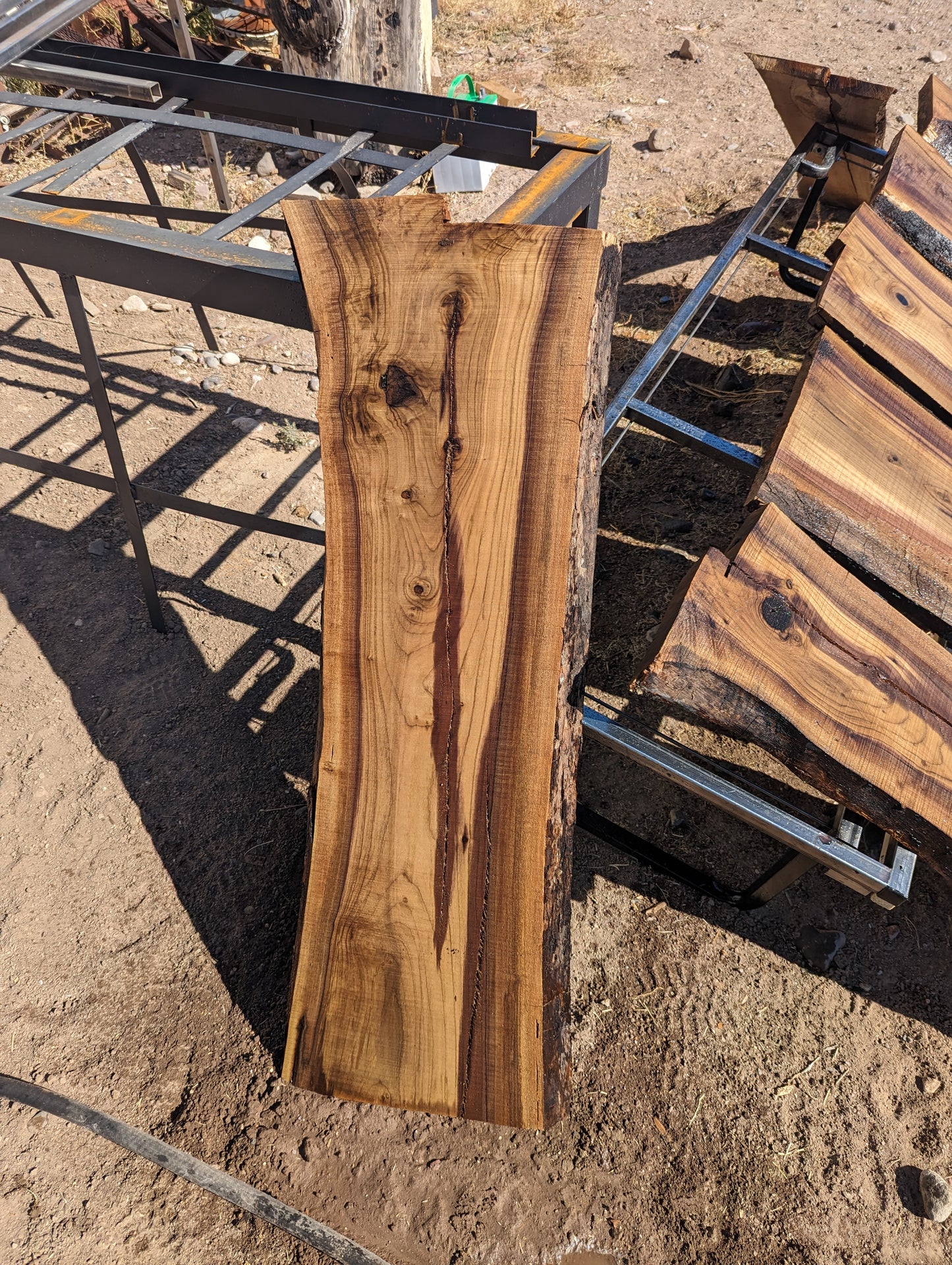 Walnut wood slabs image 0