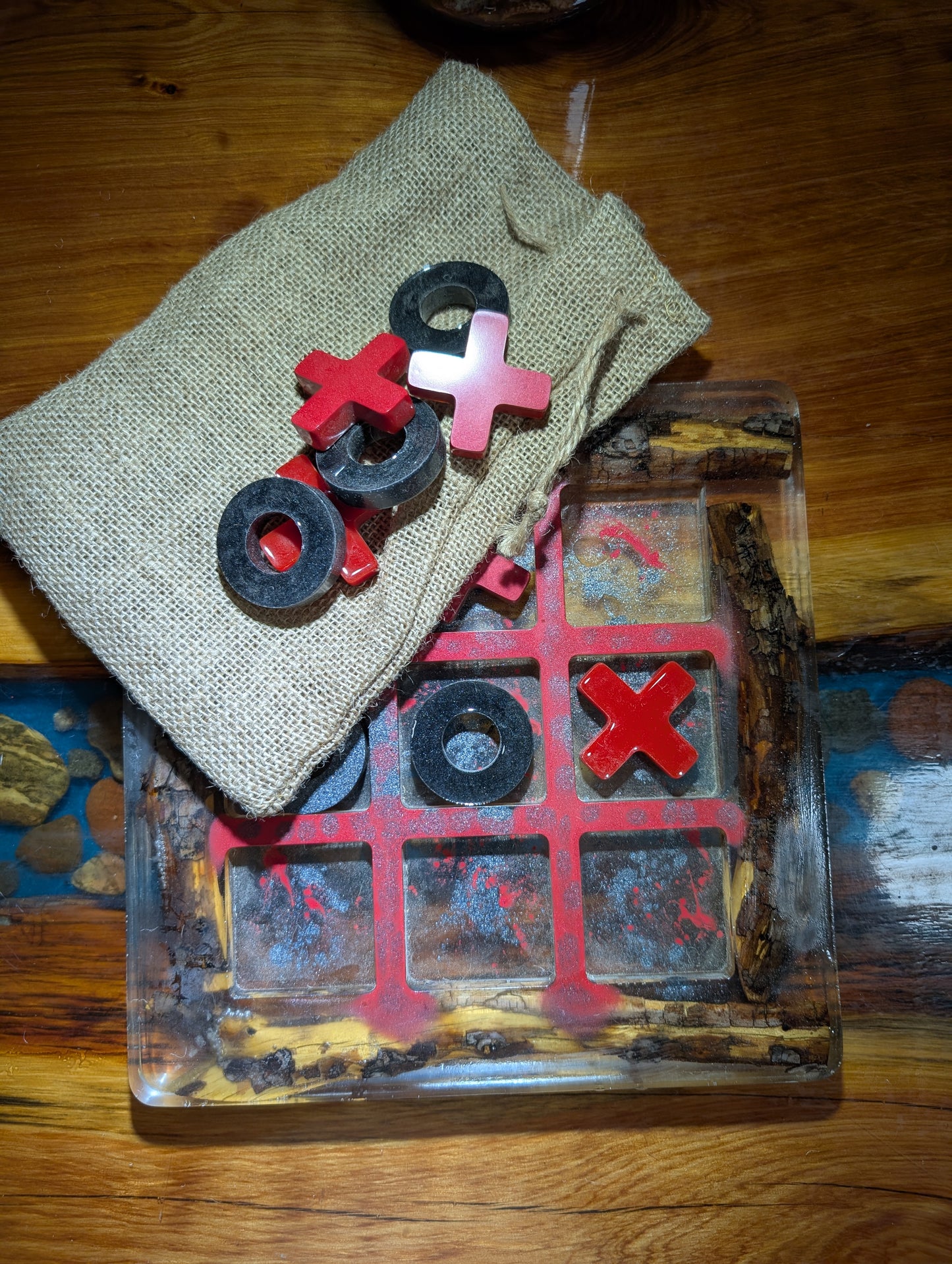 Epoxy Tic-Tac-Toe