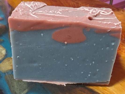 Charcoal and Rose Soap